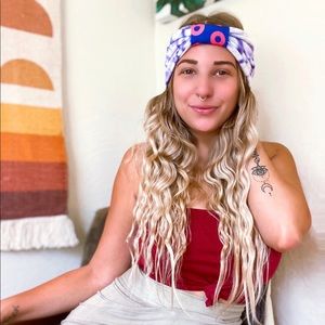 phish phunky boho tie die headband